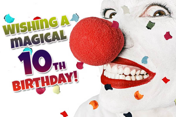 Magical 10th Birthday Wishes